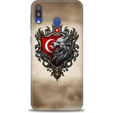 Mod Kılıf Samsung Galaxy A10S Hd Baskılı Kılıf + 9h Nano Tam Kaplayan Ekran Koruyucu 461