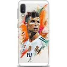 Mod Kılıf Samsung Galaxy A20E Hd Baskılı Kılıf + 9h Nano Tam Kaplayan Ekran Koruyucu 7