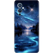 Nurdic Oneplus9 Uyumlu Kılıf Resimli Desenli Silikon Gece Yarısı