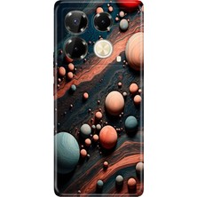 Nurdic Infinix Note 40 Pro Plus Kılıf 196 Gram Desenli Esnek Silikon Gezegen
