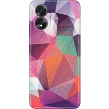 Nurdic Oppo A38 Uyumlu Kılıf Telefon Kılıfı OPPOA38 Baskılı Abstract