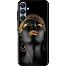 Nurdic Samsung Galaxy S25 Fe Kılıf Renkli Silikon Baskılı Tpu Afrikalı Kız