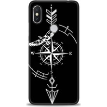 Mod Kılıf Xiaomi Redmi Note 6 Pro Hd Baskılı Kılıf + 9h Nano Tam Kaplayan Ekran Koruyucu 90