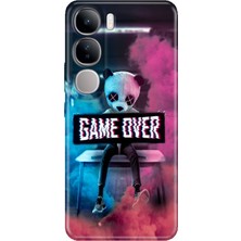 Nurdic Vivo V40 Lite Kılıf V40 Lite Desenli Tpu Silikon Baskılı Game Over