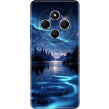 Nurdic Xiaomi Redmi A4 5g Kılıf Desenli Tpu Cover Silikon Gece Yarısı