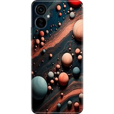 Nurdic Tecno Camon 19 Neo Uyumlu Kılıf Resimli Desenli Silikon Gezegen