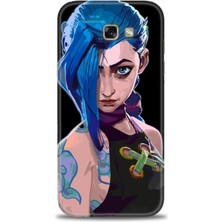 Mod Kılıf Samsung Galaxy A7 2017 Hd Baskılı Kılıf + 9h Nano Tam Kaplayan Ekran Koruyucu 271