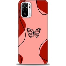 Mod Kılıf Xiaomi Redmi Note 10S Hd Baskılı Kılıf + 9h Nano Tam Kaplayan Ekran Koruyucu 189