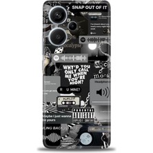 Mod Kılıf Xiaomi Redmi Note 13 Pro Plus Hd Baskılı Kılıf + 9h Nano Tam Kaplayan Ekran Koruyucu 205