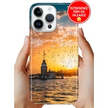 Nurdic iPhone 15 Pro 6.1" Kılıf Silikon Resimli Tpu Rubber Gezegen