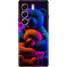 Nurdic Tecno Camon 40 Pro 5g Korumalı Kılıf Tema Trendy Silikon Baskılı Bear Love
