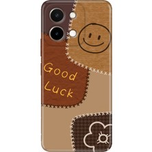 Nurdic Vivo Y28 Kılıf Trend Baskılı Silikon Good Luck