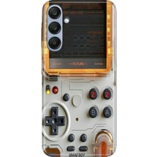 Nurdic Samsung Galaxy S25 Fe Kılıf Retro Trendy Silikon Baskılı Gmae Boy