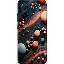 Nurdic Xiaomi Redmi A5 6.88" Kılıf Retro Trendy Silikon Baskılı Gezegen
