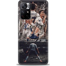 Mod Kılıf Xiaomi Redmi Note 11S Hd Baskılı Kılıf + 9h Nano Tam Kaplayan Ekran Koruyucu 10