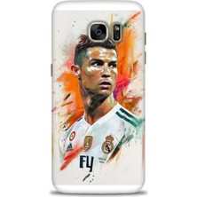 Mod Kılıf Samsung Galaxy S7 Edge Hd Baskılı Kılıf + 9h Nano Tam Kaplayan Ekran Koruyucu 7