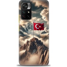 Mod Kılıf Xiaomi Poco M4 Pro 5g Kılıf Hd Baskılı Kılıf + 9h Nano Tam Kaplayan Ekran Koruyucu 34