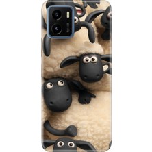 Nurdic Vivo Y15S Uyumlu Kılıf Resimli Desenli Silikon SHAUN115