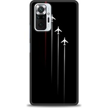 Mod Kılıf Xiaomi Redmi Note 10 Pro Hd Baskılı Kılıf + 9h Nano Tam Kaplayan Ekran Koruyucu 386