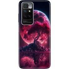 Nurdic Xiaomi Redmi 10 Uyumlu Kılıf Resimli Desenli Silikon Red World