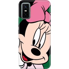 Nurdic Infinix Gt 30 Pro Kılıf Tema Art Desenli Baskılı Silikon Minnie Smile