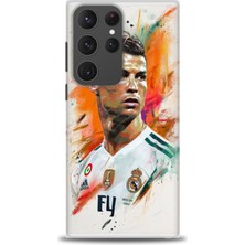 Mod Kılıf Samsung Galaxy S23 Ultra Hd Baskılı Kılıf + 9h Nano Tam Kaplayan Ekran Koruyucu 7