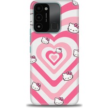 Mod Kılıf Tecno Spark 8c Kılıf Hd Baskılı Kılıf + 9h Nano Tam Kaplayan Ekran Koruyucu 193