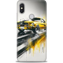 Mod Kılıf Xiaomi Redmi S2 Hd Baskılı Kılıf + 9h Nano Tam Kaplayan Ekran Koruyucu 108