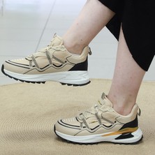 M.P. 2098-1825 Anatomik Tabanlı Unisex Yürüyüş & Koşu Ayakkabısı - NKT02098-BEJ-40
