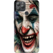 Nurdic General Mobile Gm 22 Plus Uyumlu Kılıf Resimli Desenli Silikon Joker Draw