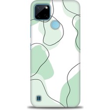 Mod Kılıf Realme C21Y Kılıf Hd Baskılı Kılıf + 9h Nano Tam Kaplayan Ekran Koruyucu 175