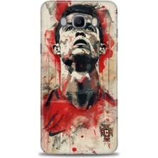 Mod Kılıf Samsung Galaxy J7 2016 Hd Baskılı Kılıf + 9h Nano Tam Kaplayan Ekran Koruyucu 5