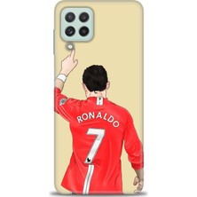 Mod Kılıf Samsung Galaxy A22 Hd Baskılı Kılıf + 9h Nano Tam Kaplayan Ekran Koruyucu 3