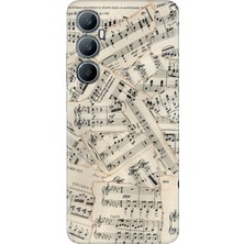 Nurdic Realme C65 Kılıf Silikon Desenli Realme C65 Beste Nota