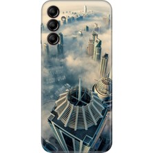 Nurdic Samsung Galaxy A24 Kılıf Silikon Desenli Resimli Uv Kapak Dubai Manzara