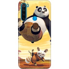 Nurdic Xiaomi Redmi Note 8 Uyumlu Kılıf Desenli Baskılı Silikon Kungfu Panda