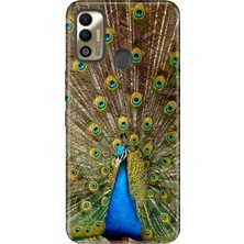 Nurdic Tecno Spark 7t Uyumlu Kılıf Tioserisi Resimli Silikon Tavuz Kuşu