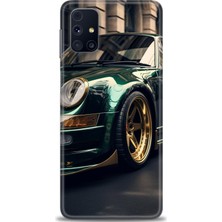 Mod Kılıf Samsung Galaxy M51 Hd Baskılı Kılıf + 9h Nano Tam Kaplayan Ekran Koruyucu 486