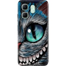 Nurdic Infinix Hot 50I - Smart 9 Kılıf Desenli Tpu Silikon Baskılı Arsız Kedi