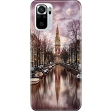 Nurdic Xiaomi Redmi Note 10 10S Uyumlu Kılıf Desenli Baskılı Silikon Amsterdam