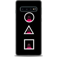 Mod Kılıf Samsung Galaxy S10 Hd Baskılı Kılıf + 9h Nano Tam Kaplayan Ekran Koruyucu 285