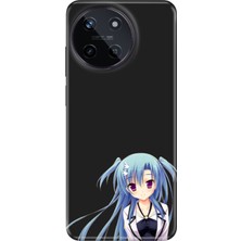 Nurdic Realme 11 4g Uyumlu Kılıf Desenli Baskılı Silikon Mavi Anime Kız