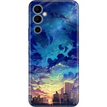 Nurdic Tecno Pova Neo 2 Kılıf Silikon Desenli Resimli Uv Kapak Cloud City
