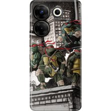 Nurdic Tecno Camon 20 Pro 4g Uyumlu Kılıf Silikon Desenli Resimli Kapak Ninja K
