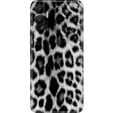 Nurdic Infinix Hot 12 Uyumlu Kılıf Resimli Desenli Silikon Siyah Kürk