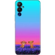 Nurdic Tecno Pova Neo 4 Uyumlu Kılıf Silikon Desenli Resimli Kapak Junior Aslanlar