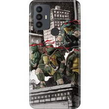 Nurdic Tcl 30 Se Uyumlu Kılıf Silikon Desenli Resimli Kapak Ninja K