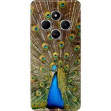 Nurdic Xiaomi Redmi 14C 6.88" Kılıf Desenli Baskılı Silikon Tavuz Kuşu