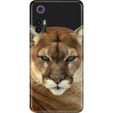 Nurdic Tcl 30 - Tcl 30 Plus Kılıf Silikon Moderna Resimli Desenli Asil Aslan Kaplan