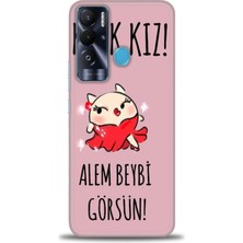 Mod Kılıf Tecno Pova Neo Kılıf Hd Baskılı Kılıf + 9h Nano Tam Kaplayan Ekran Koruyucu 165